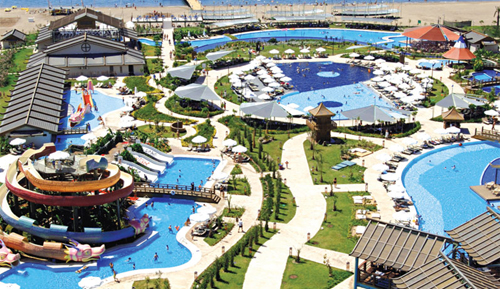 Water attractions in Antalya