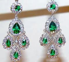 Silver earrings from Turkey